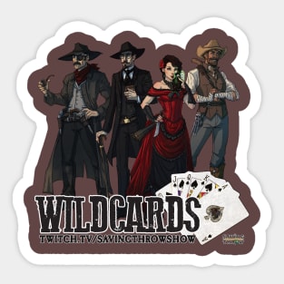 Wildcards - The Posse Sticker